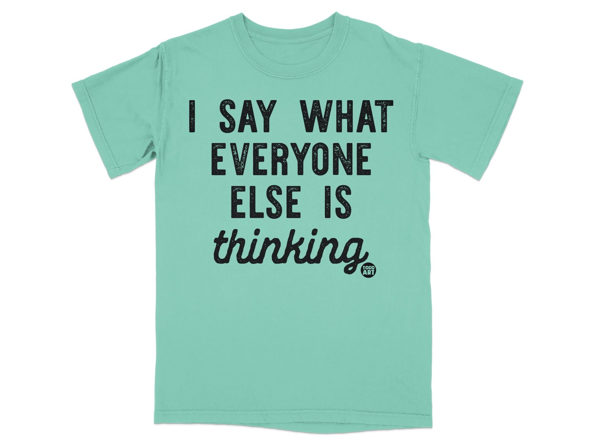 I Say What Everyone Else Is Thinking T-Shirt
