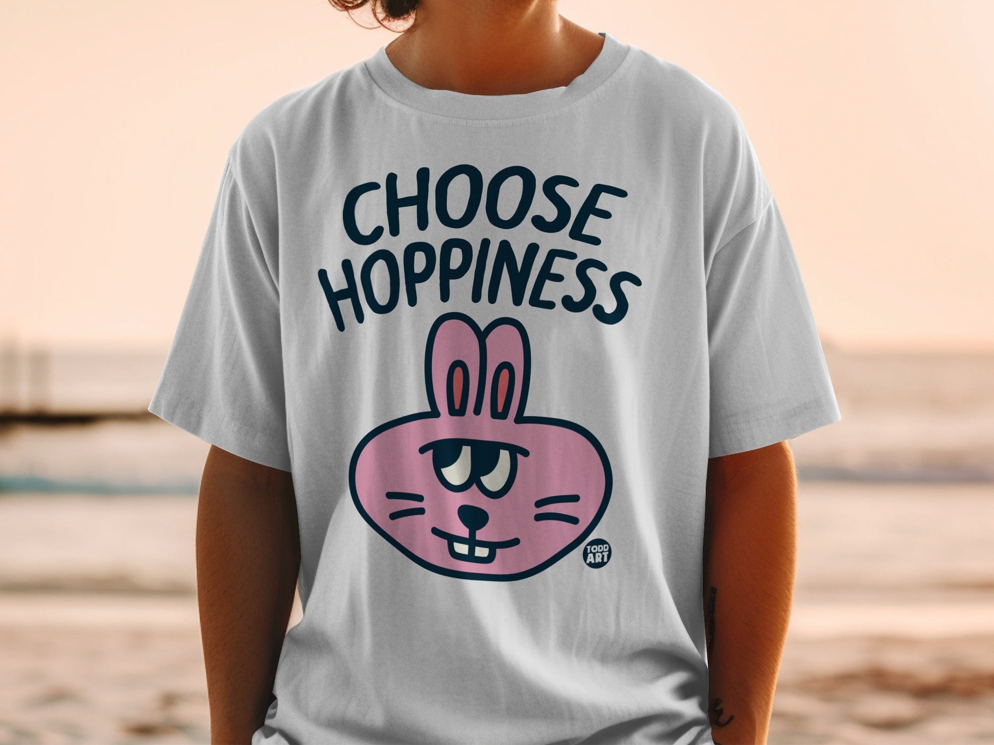 Choose Hoppiness Todd Art Graphic T-shirt