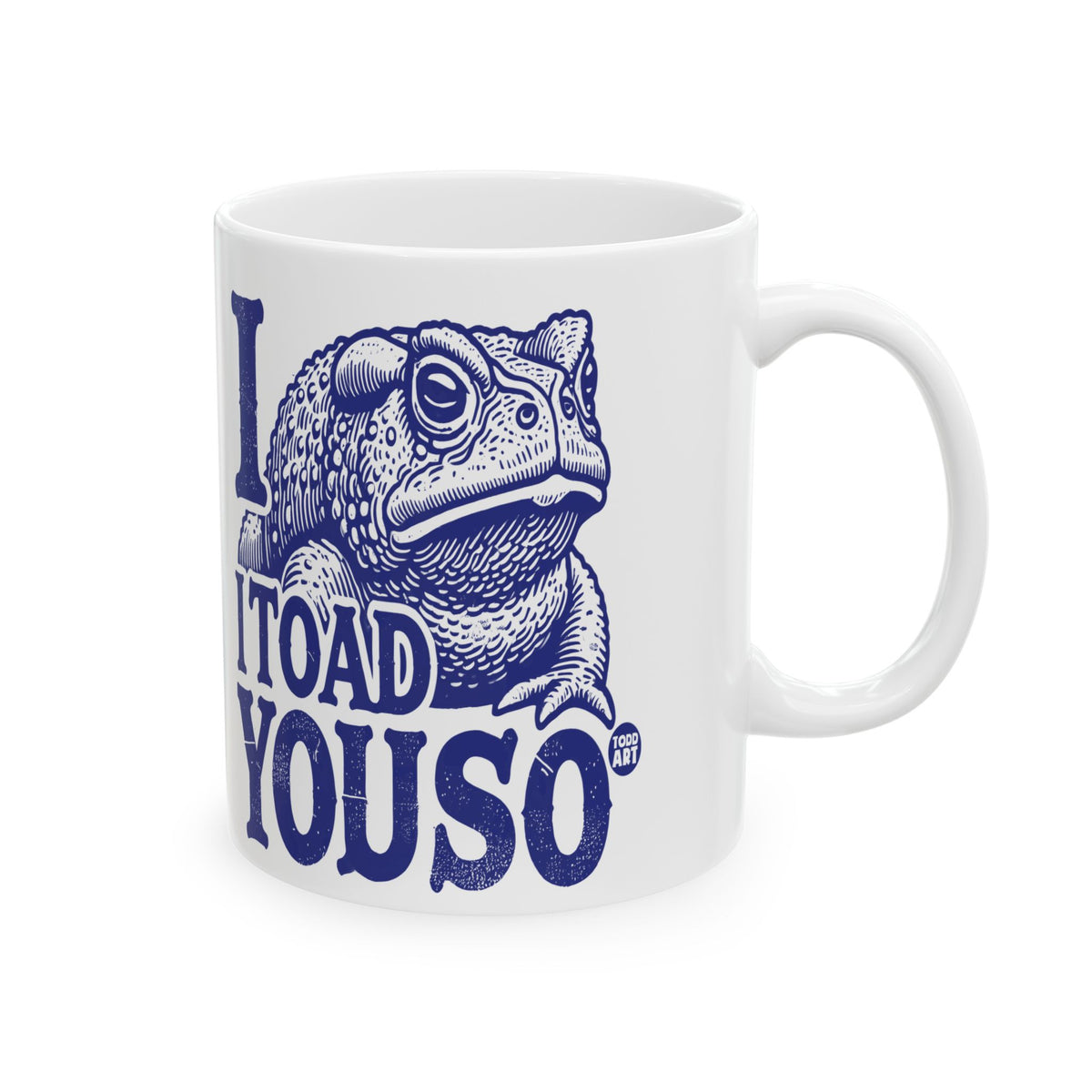 The Wise Toad Todd Art Mug