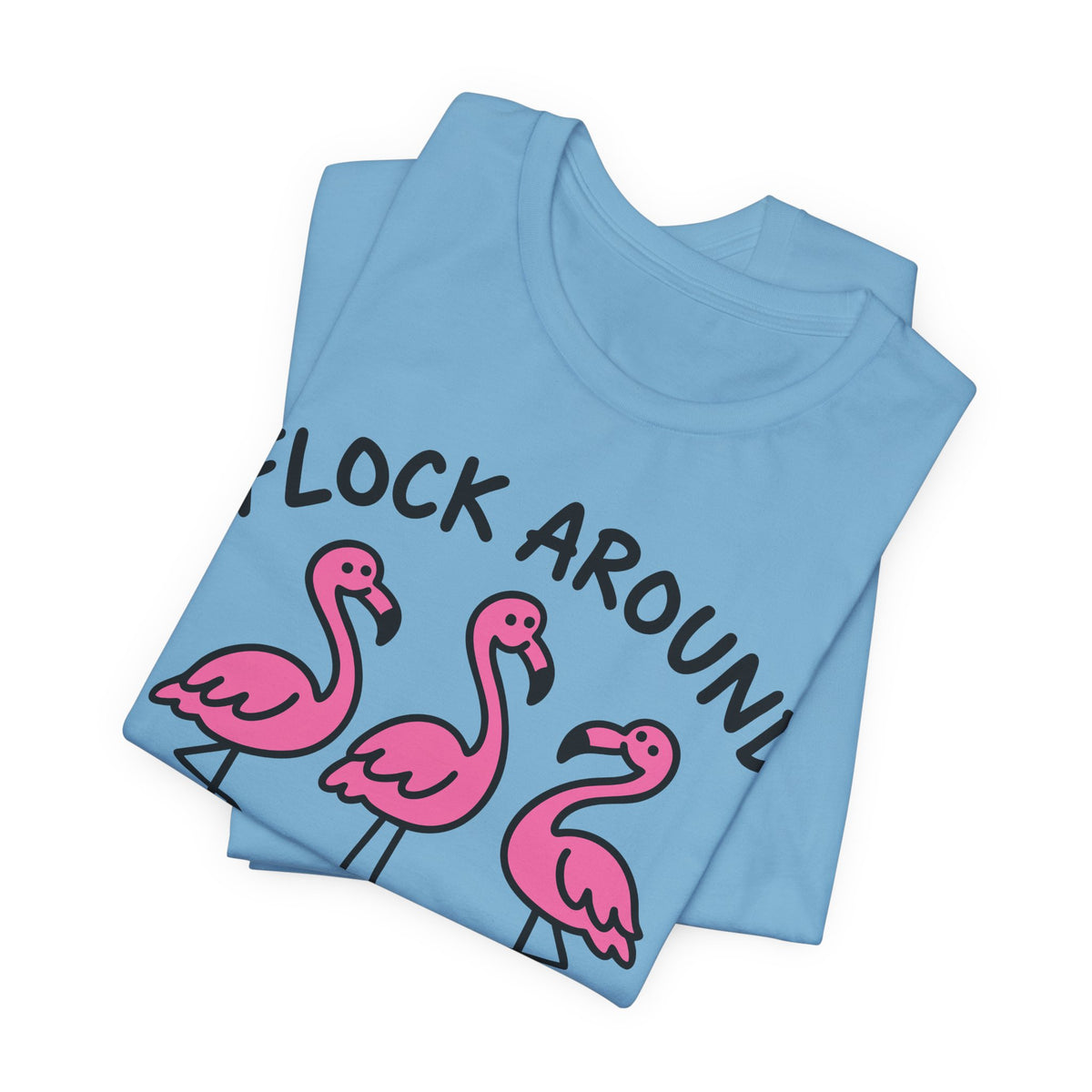 flock-around-flamingos