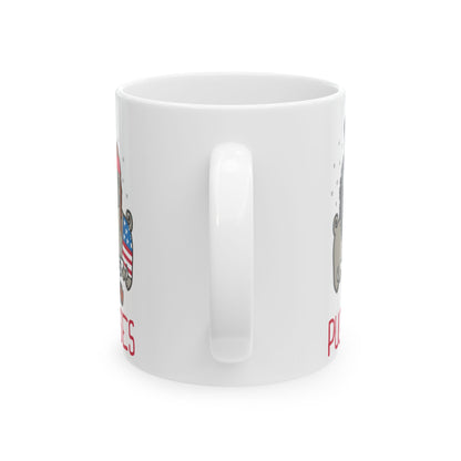 Rock and Roll Dogs Todd Art Mug