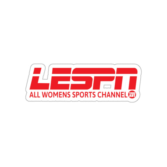 LESPN All Womens Sports Channel Sticker