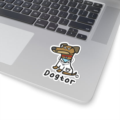 Dogtor Todd Art Sticker