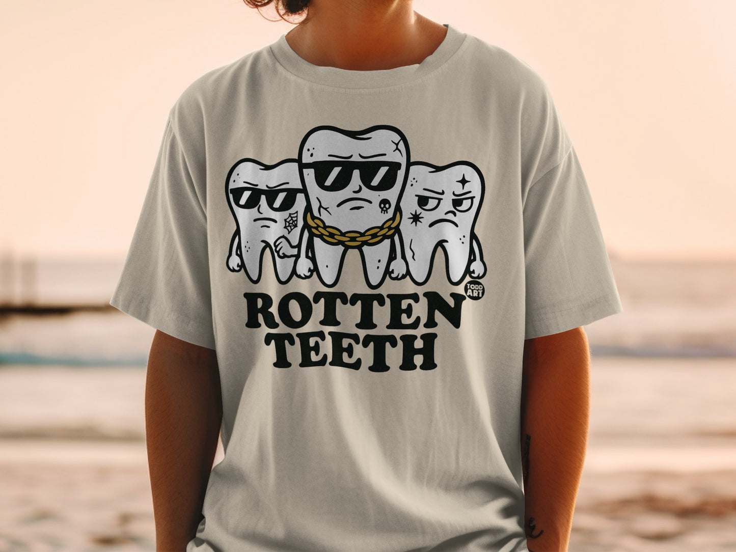 Rotten Teeth Gang Cool Grumpy Angry Teeth product type