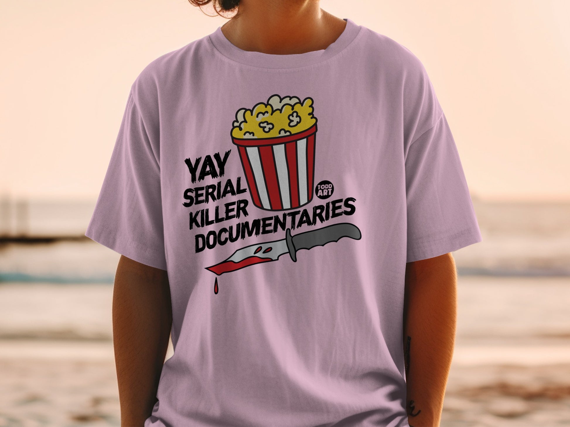 Yay Serial Killer Documentaries Popcorn Knife product type