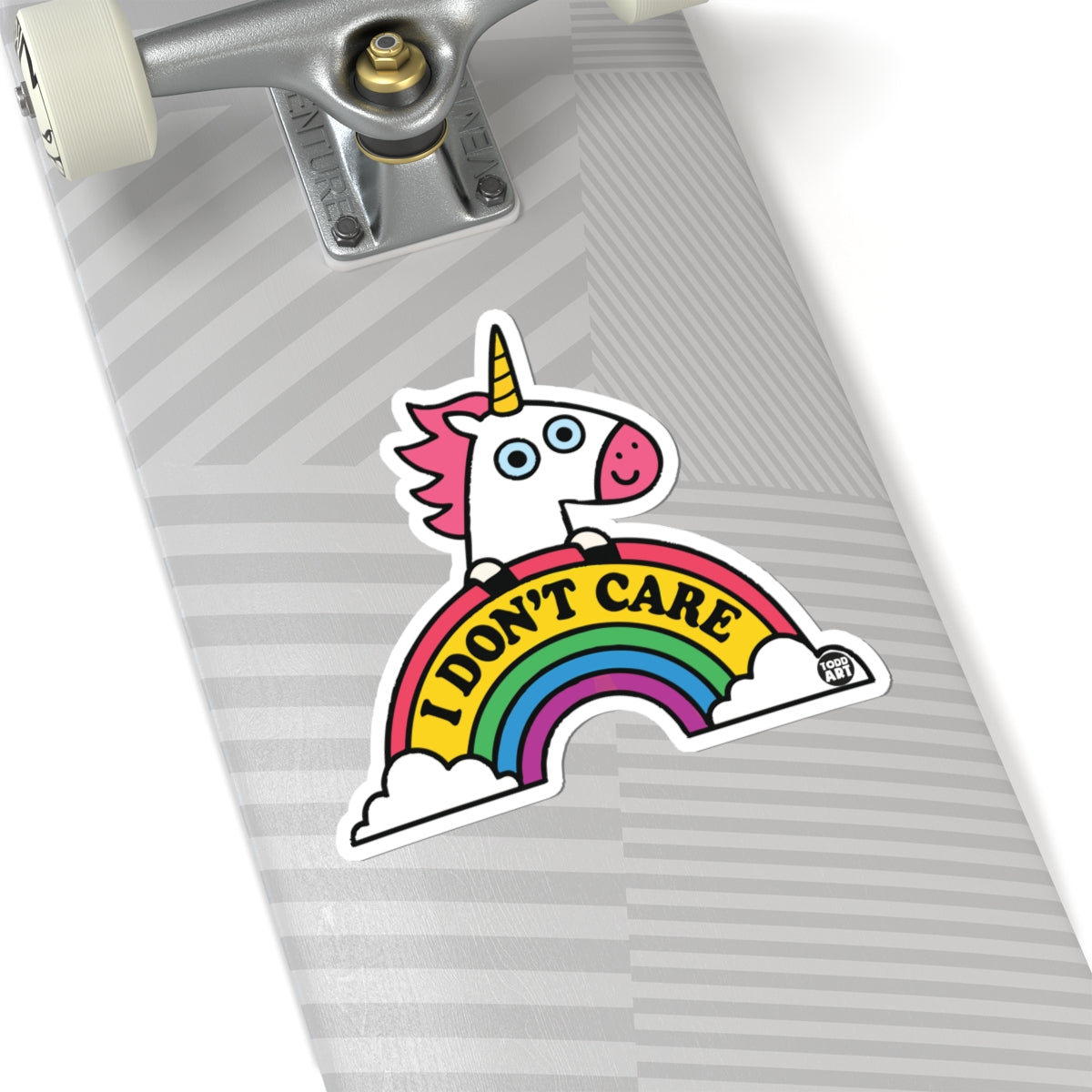 Whimsical UnicornTodd Art Sticker