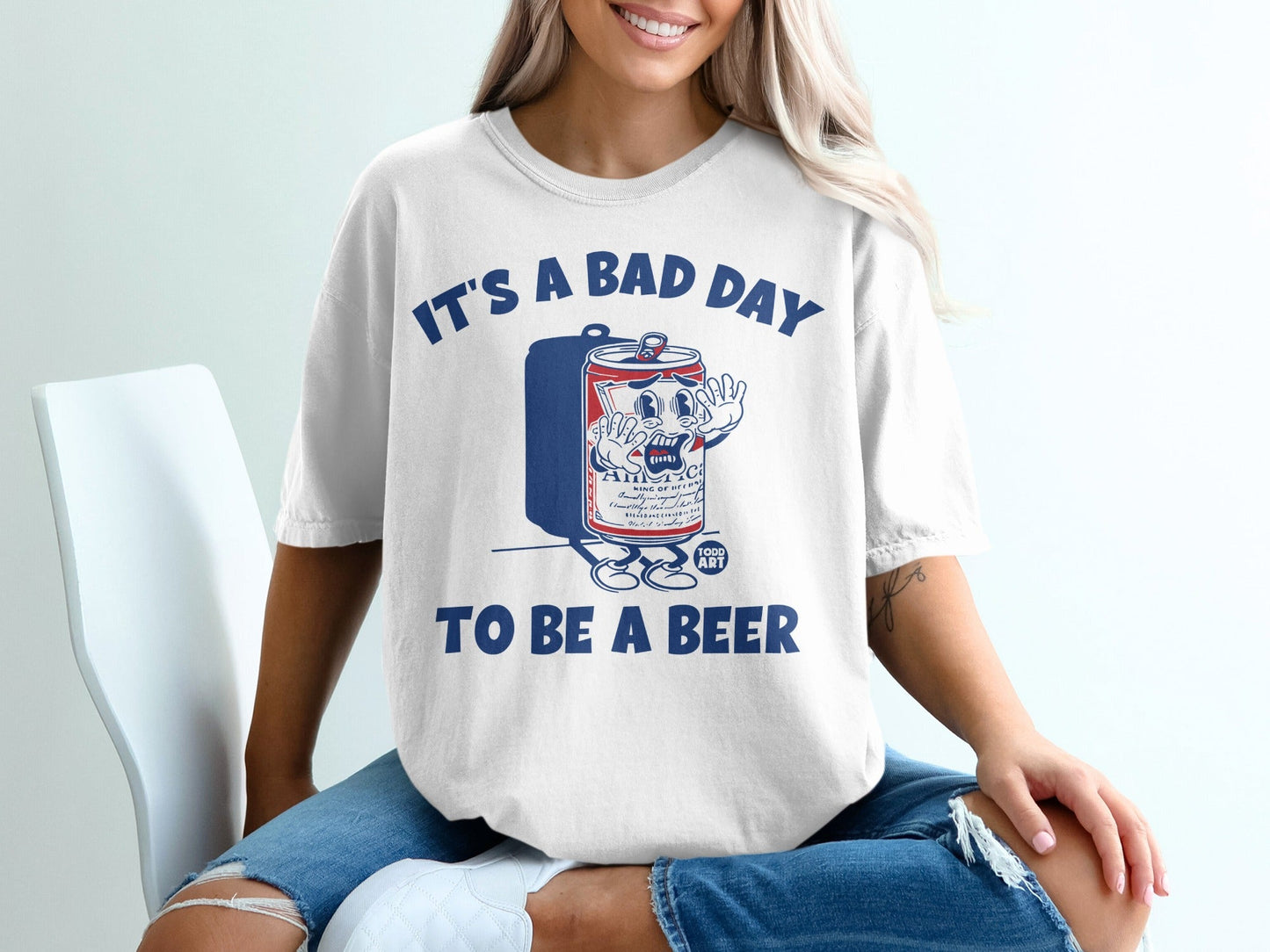 It's a Bad Day to Be a Beer Graphic T-Shirt