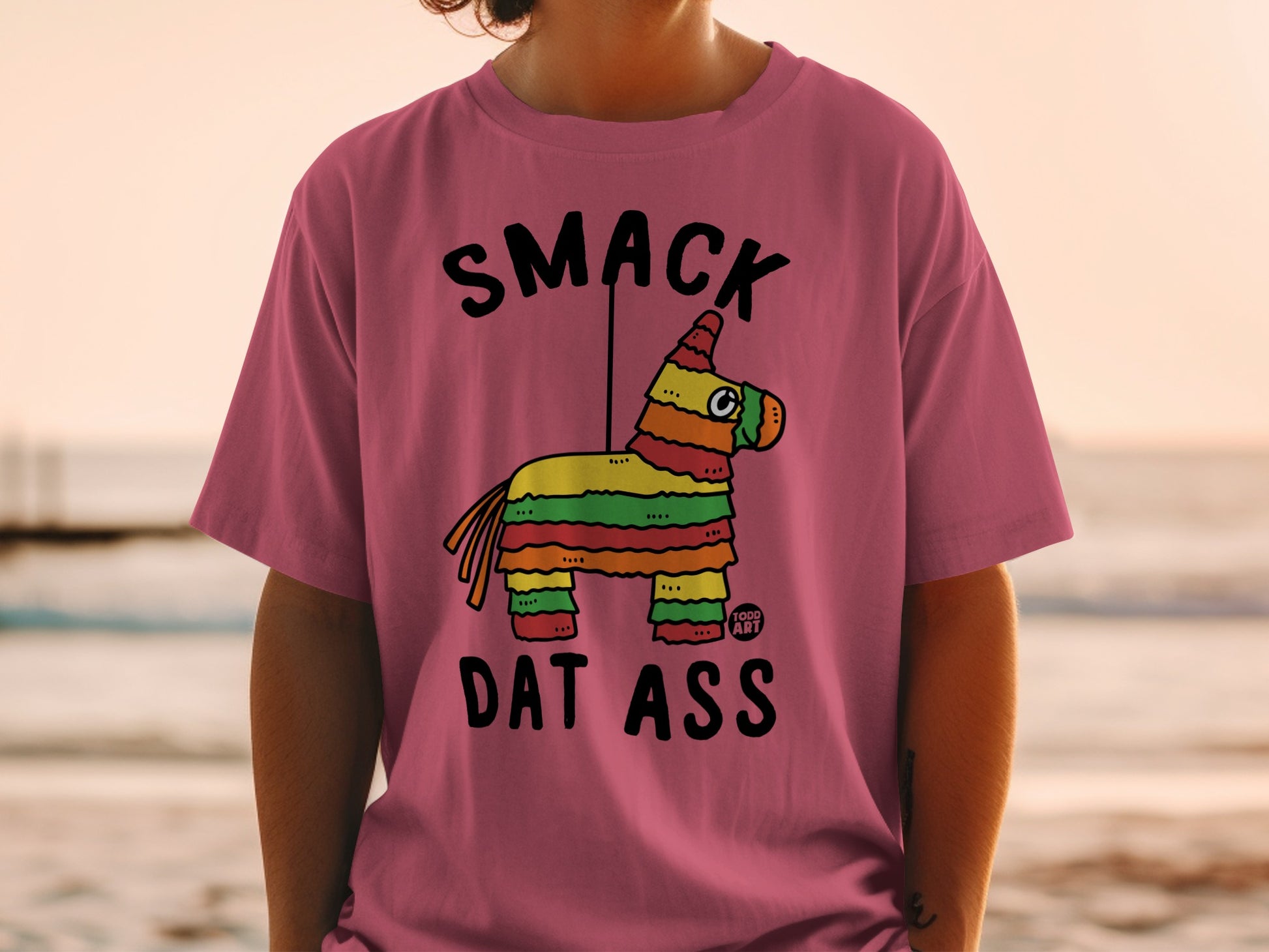 SMACK DAT ASS Piñata Colorful Graphic product type