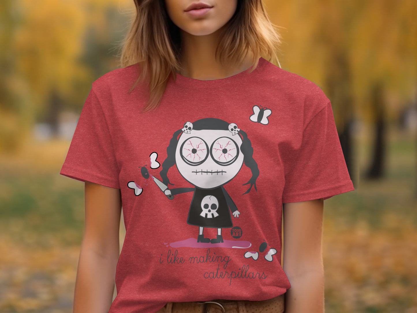 Quirky Character Design T-Shirt Fun Statement Apparel
