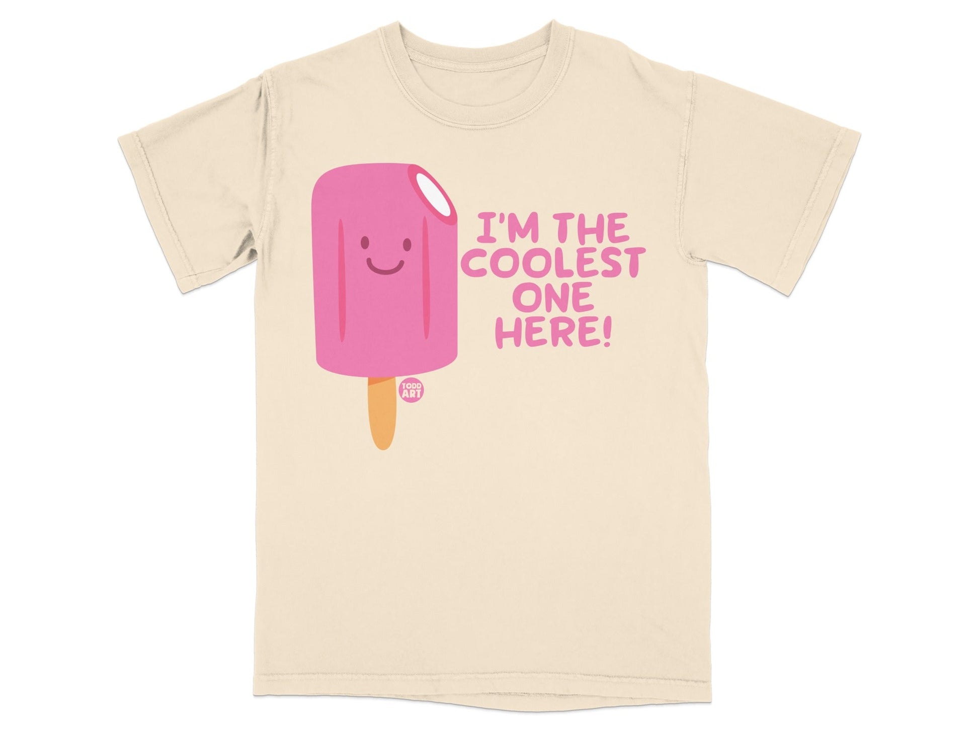 I'm The Coolest One Here Ice Pop Graphic T-shirt