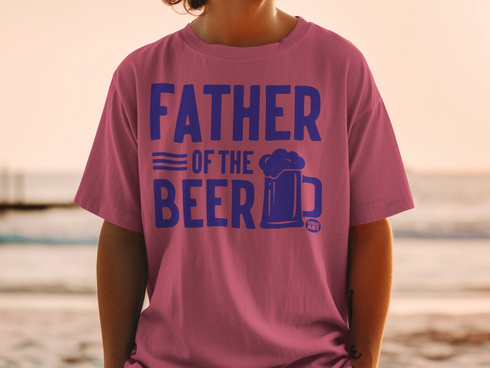 Father of the Beer Graphic Tee for Beer Lovers