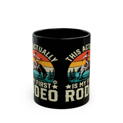 First Rodeo Todd Art Mug