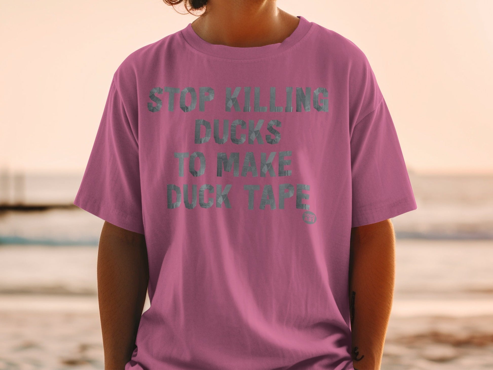 Stop Killing Ducks to Make Duck Tape T-Shirt