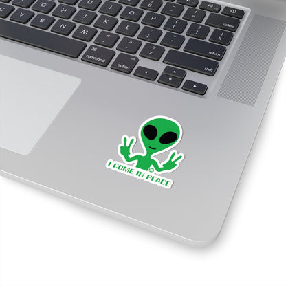 Friendly ExtraterrestrialTodd Art Sticker