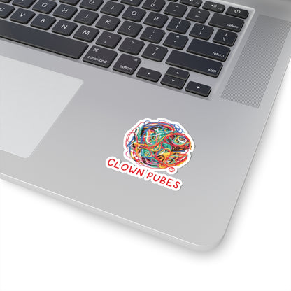 Clown PubesTodd Art Sticker