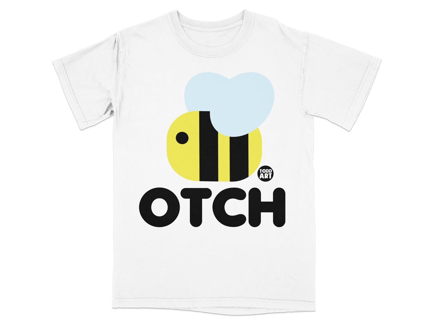 Colorful Bee Graphic OTCH Todd Art T-shirt