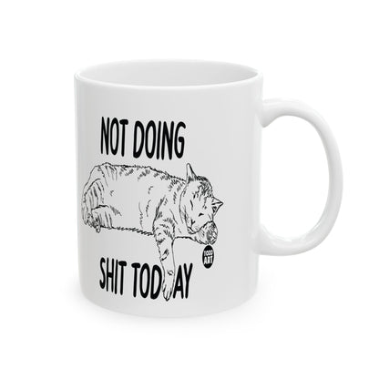 Resting Cat Todd Art Mug