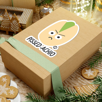 Angry PistachioTodd Art Sticker