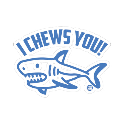 Dental SharkTodd Art Sticker