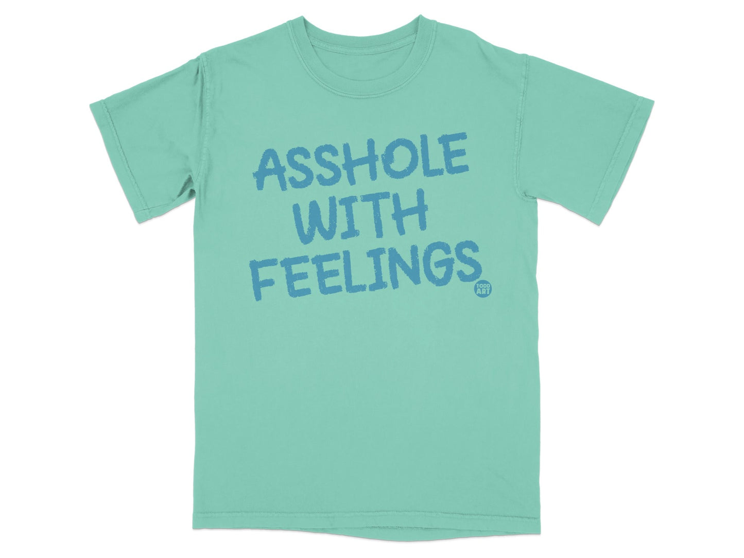 Asshole With Feelings Graphic Tee Shirt