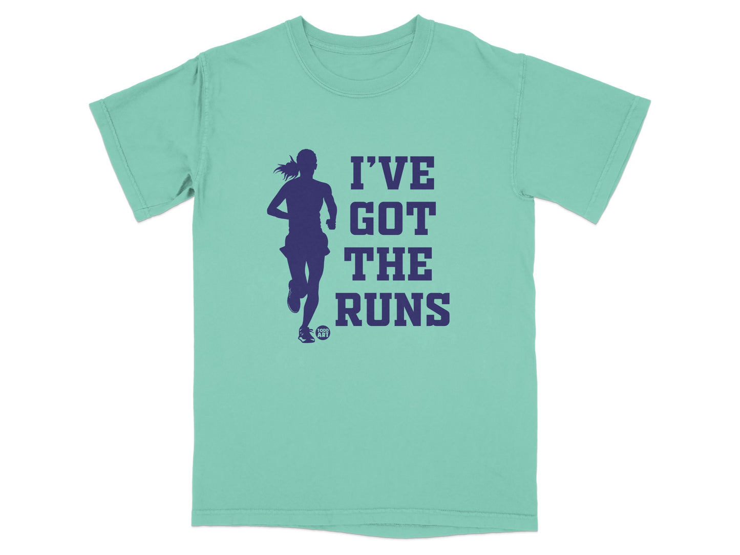 Running Woman I'VE GOT THE RUNS Fun Saying T-Shirt product type