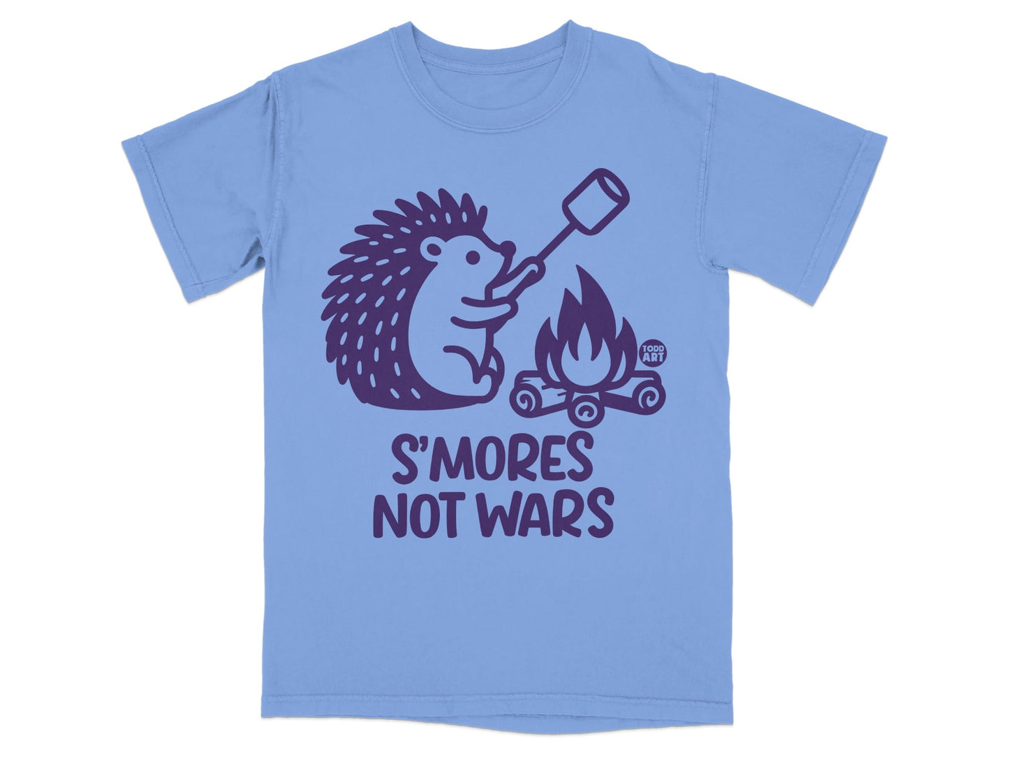 S'mores Not Wars Hedgehog Graphic T-Shirt