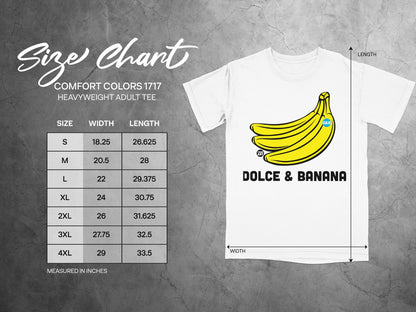 Dolce & Banana Todd Art Banana Graphic Adult Tee product type