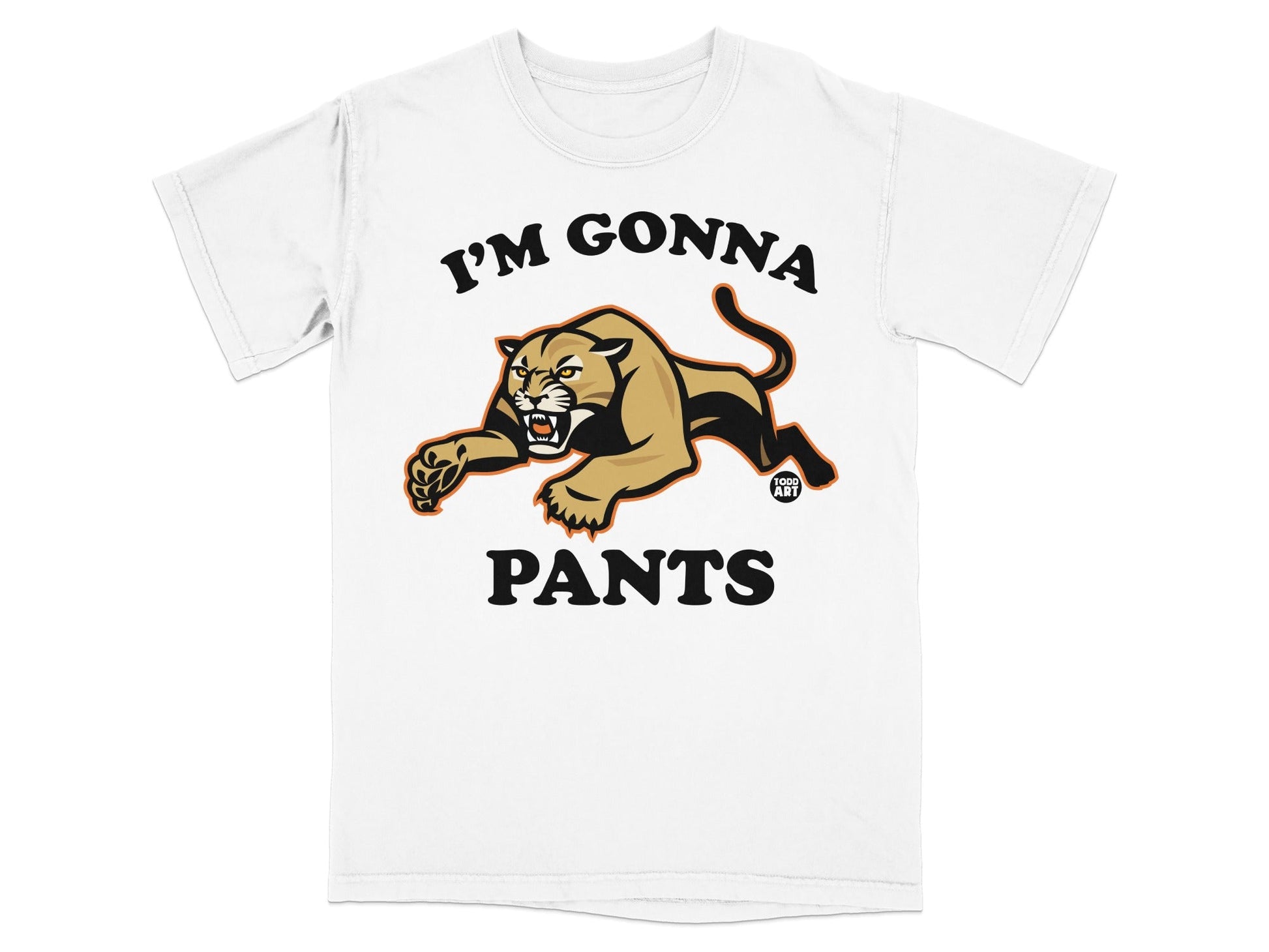 I'm Gonna Pants Panther Graphic Men's T-shirt