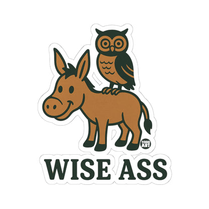 Wise AssTodd Art Sticker
