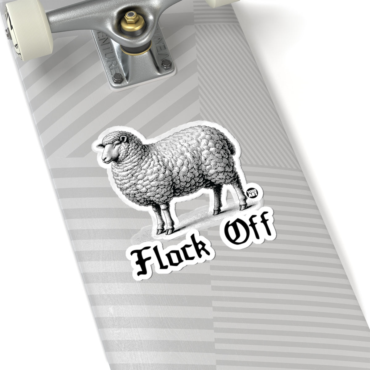 Sheep StatementTodd Art Sticker