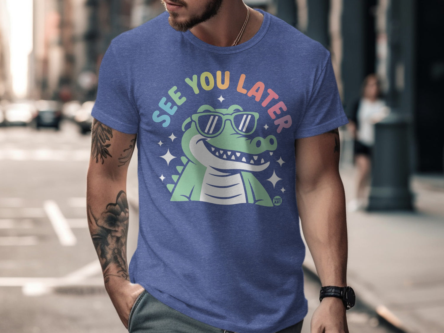 See You Later Cool Crocodile Graphic T-shirt product