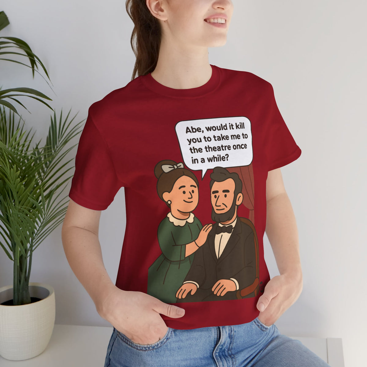 Abe Lincoln Theatre Unisex Tee