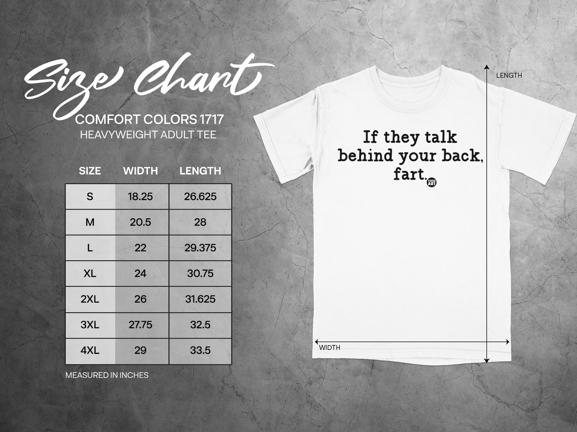 If they talk behind your back fart heavyweight tee