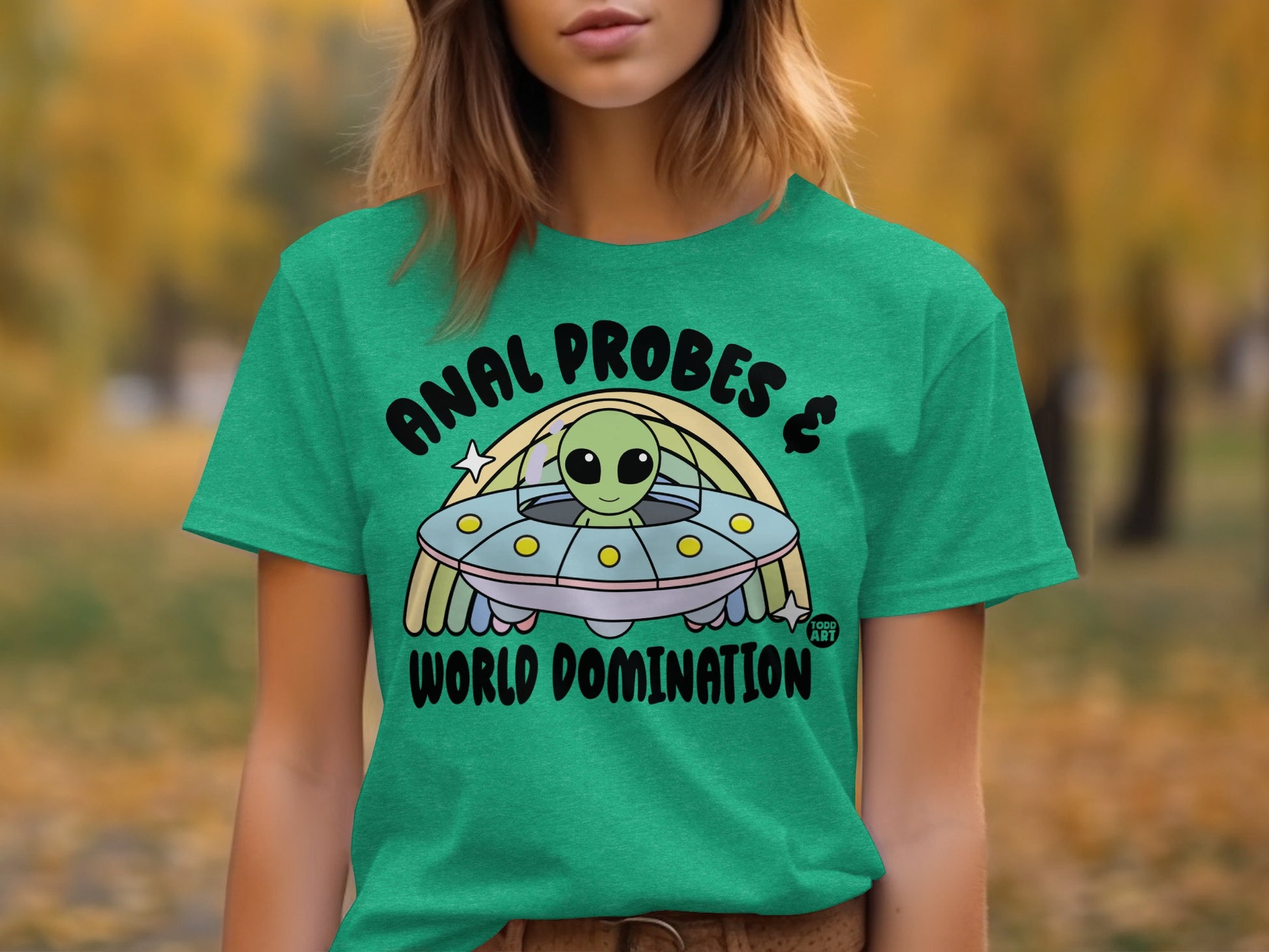 Anal Probes & World Domination T-Shirt
