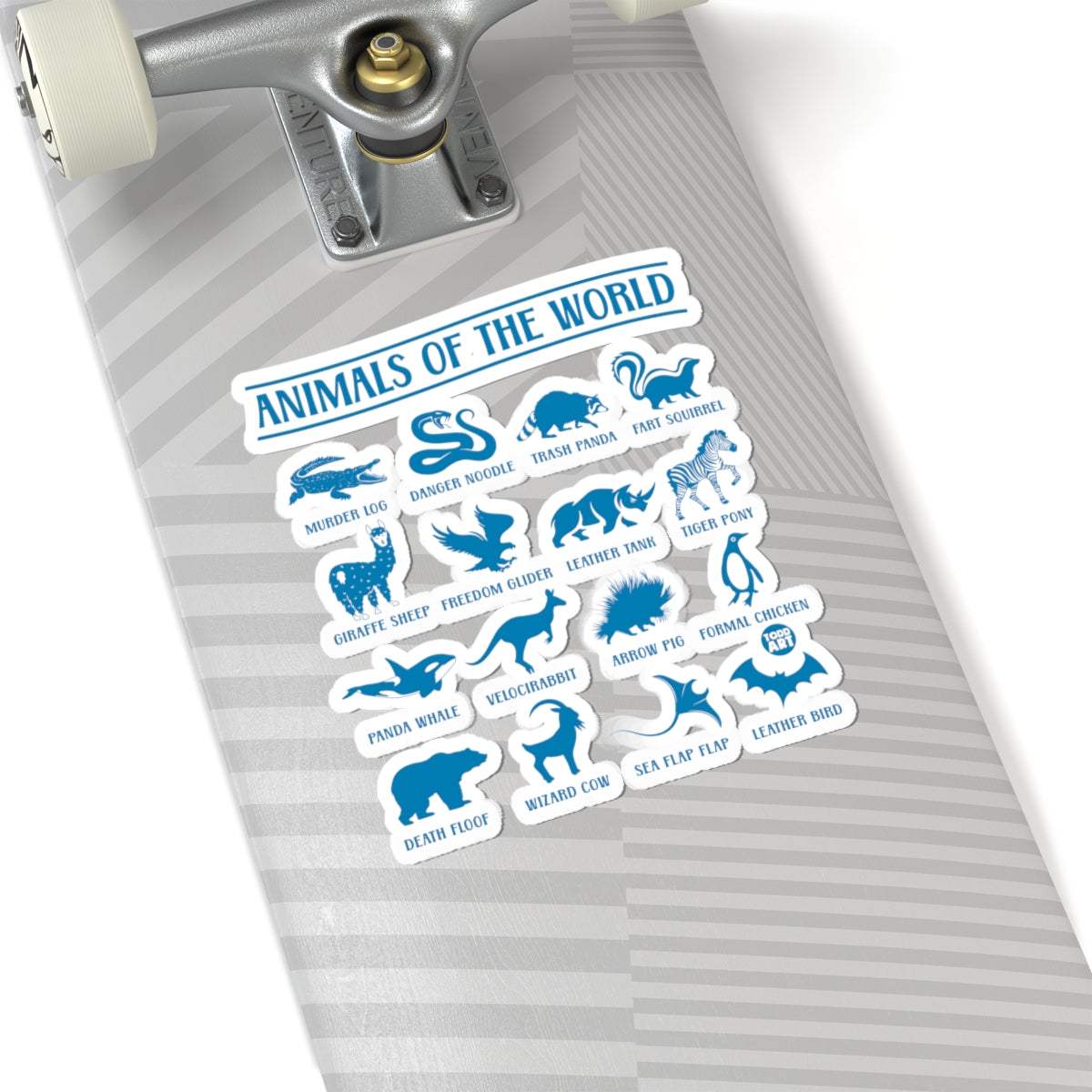 Murder LogTodd Art Sticker