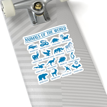Murder LogTodd Art Sticker