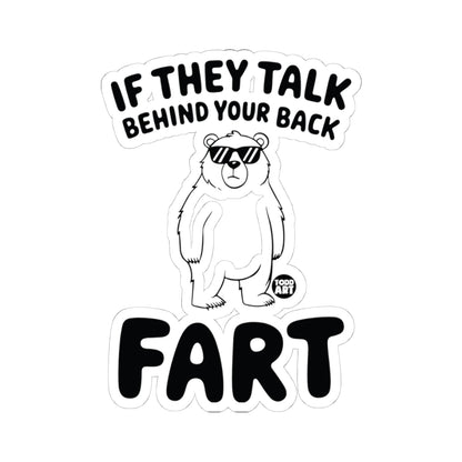 Fart BackTodd Art Sticker