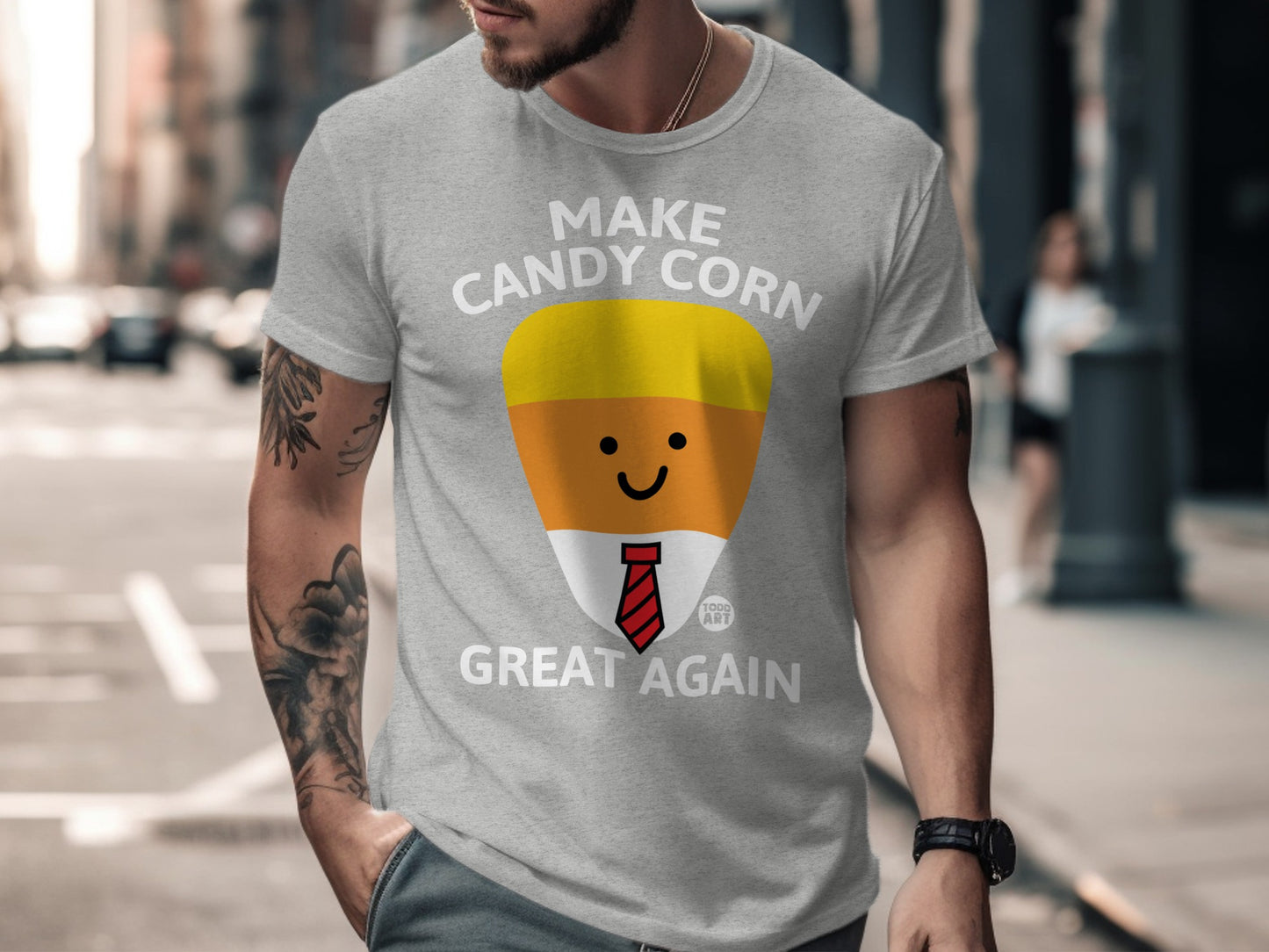 Make Candy Corn Great Again Graphic T-Shirt Product