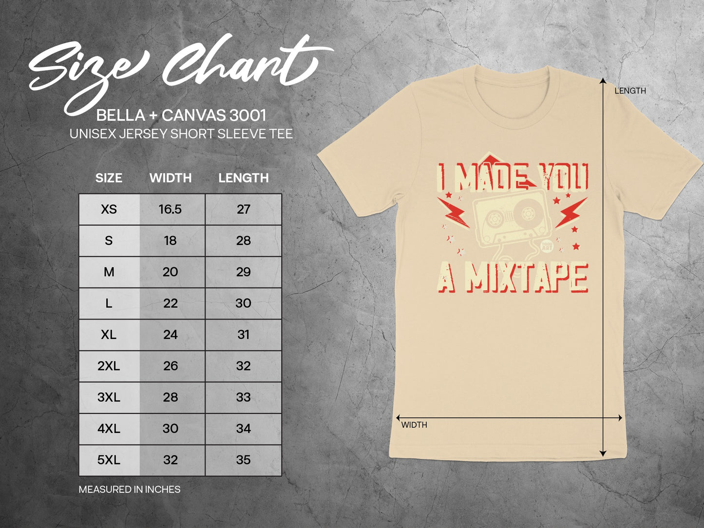 I Made You A Mixtape Unisex Jersey Short Sleeve Tee product