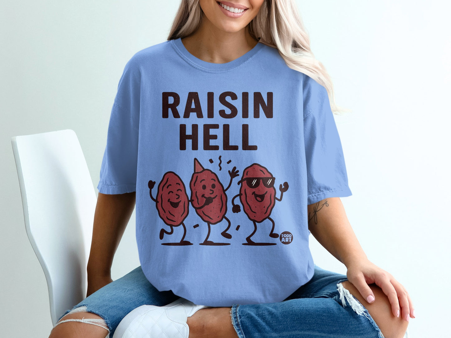 Raisin Hell Funny Dancing Raisins Cartoon product type