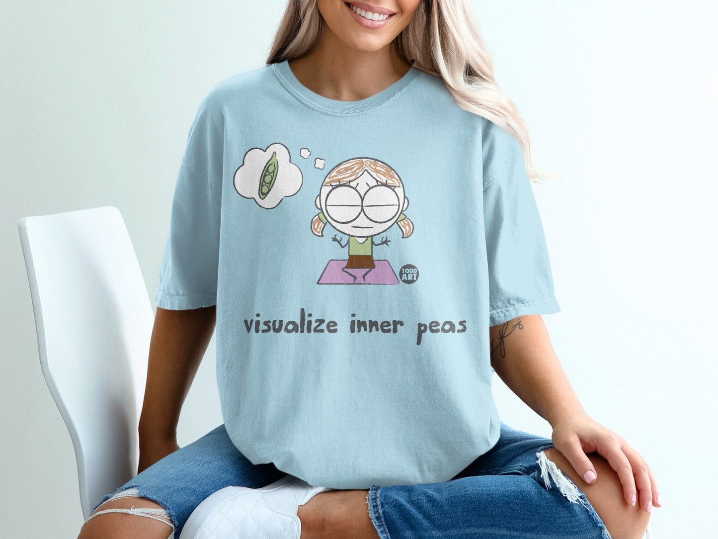 Visualize Inner Peas with Unique Graphic Tee