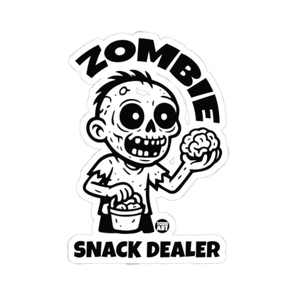 Zombie Snack DealerTodd Art Sticker