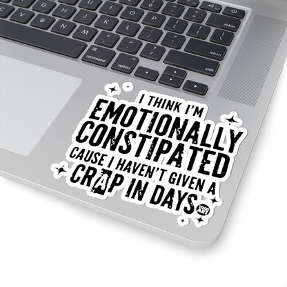 Emotionally ConstipatedTodd Art Sticker