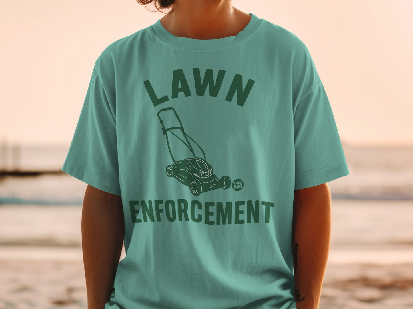 LAWN ENFORCEMENT lawn mower TODD ART product type