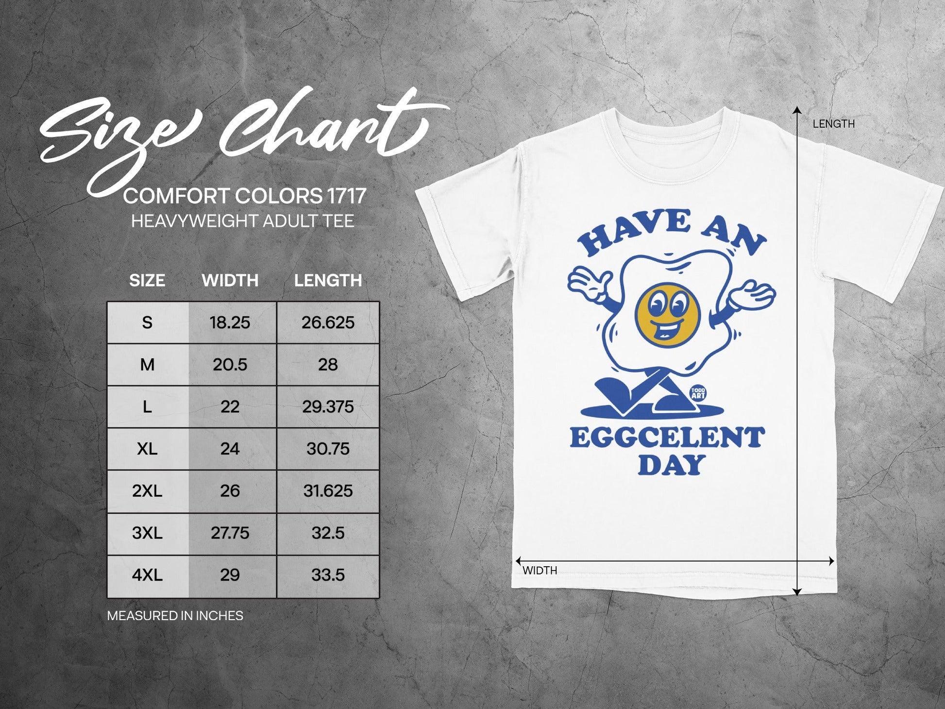 Have an Eggcelent Day Adult Tee Product