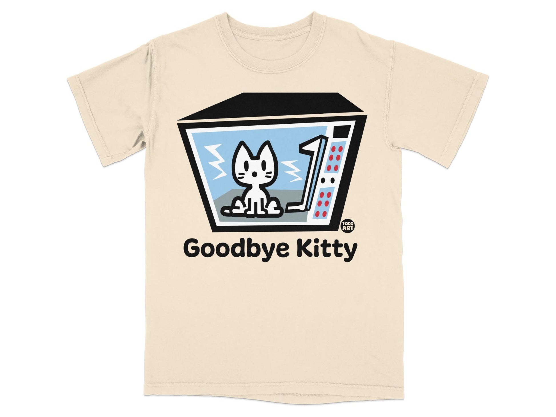 Goodbye Kitty Graphic T-Shirt Unique Design for Fans