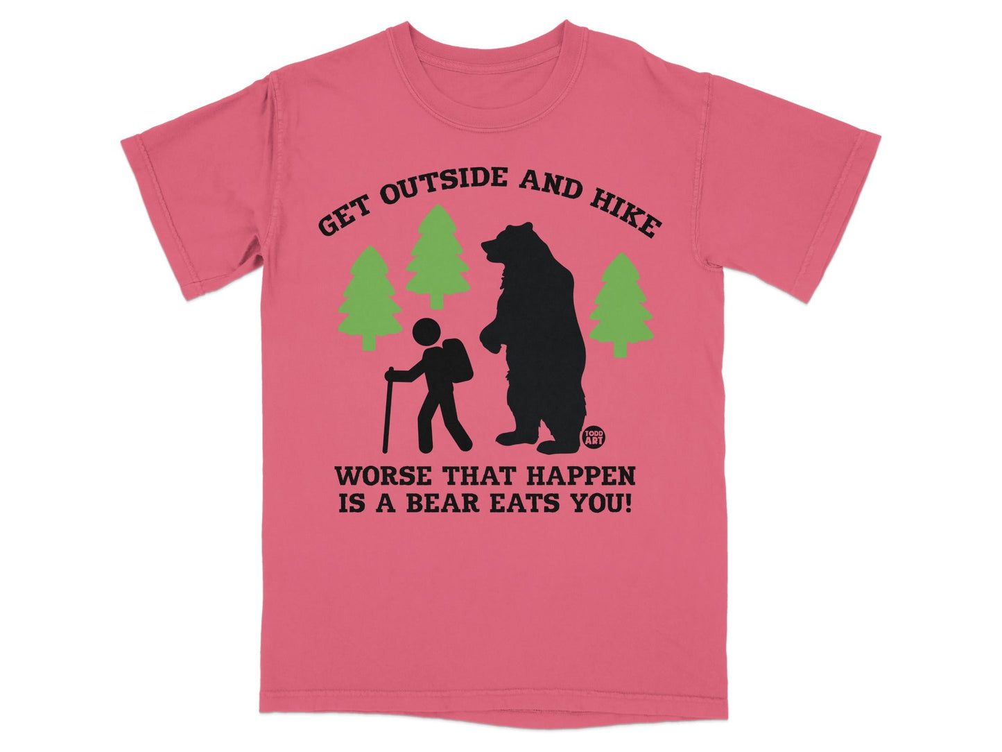 Get Outside And Hike Bear Eats You T-Shirt
