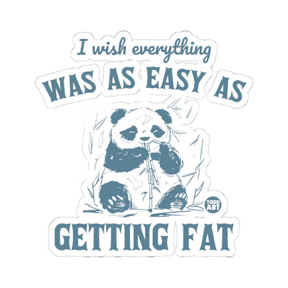 Effortless indulgenceTodd Art Sticker