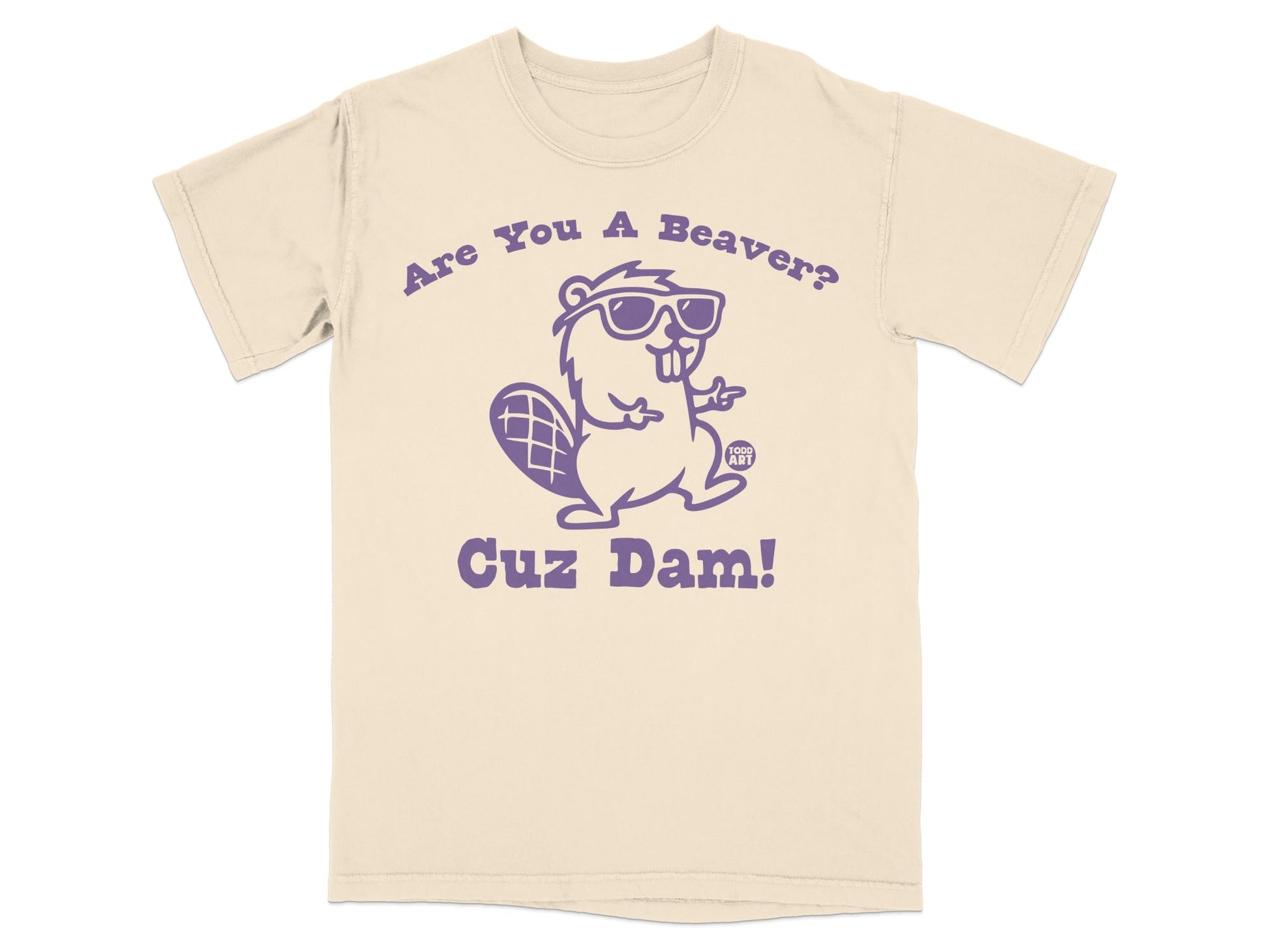 Are You A Beaver Cuz Dam Graphic T-Shirt