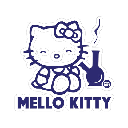 Mello Kitty Todd Art Sticker